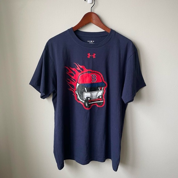 Under Armour Boston Red Sox Navy Tshirt - Picture 1 of 8